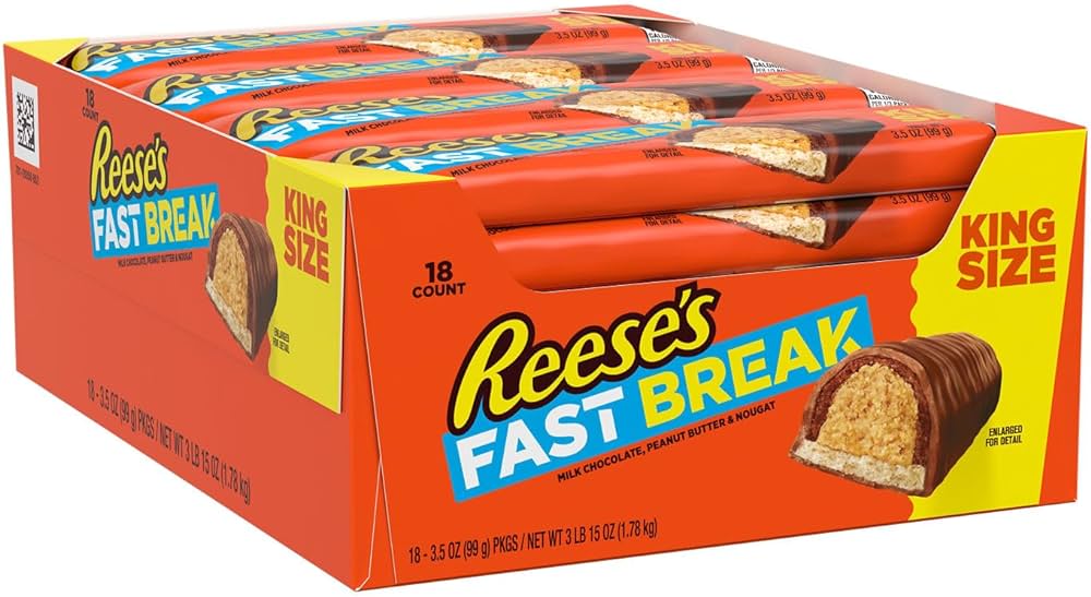 Reese's Fast Break King Size 99g 18Ct Stockup Market
