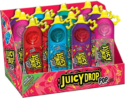 Bazooka Juicy Drop Pop Candy (Case of 12)