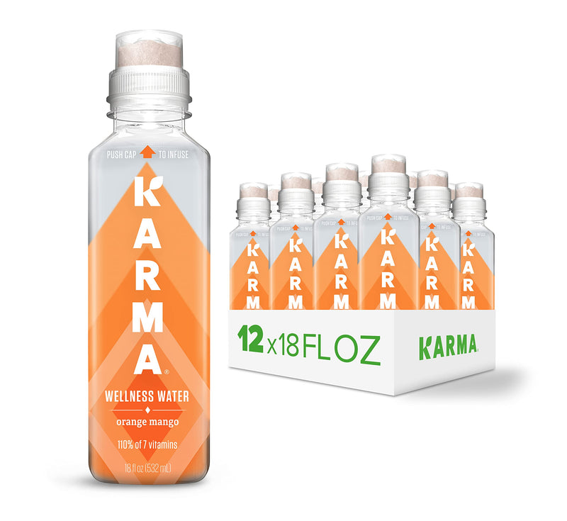 Karma Probiotic Water Orange Mango 532ml (12 Pack)