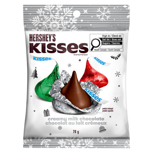Hershey's Kisses Creamy Milk Chocolate 78g - Case of 30