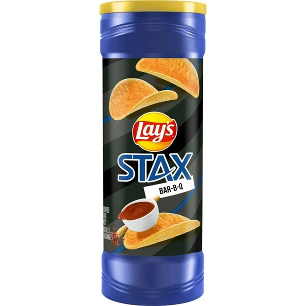 Lay's Stax Bar-B-Q 155g (Case of 17)