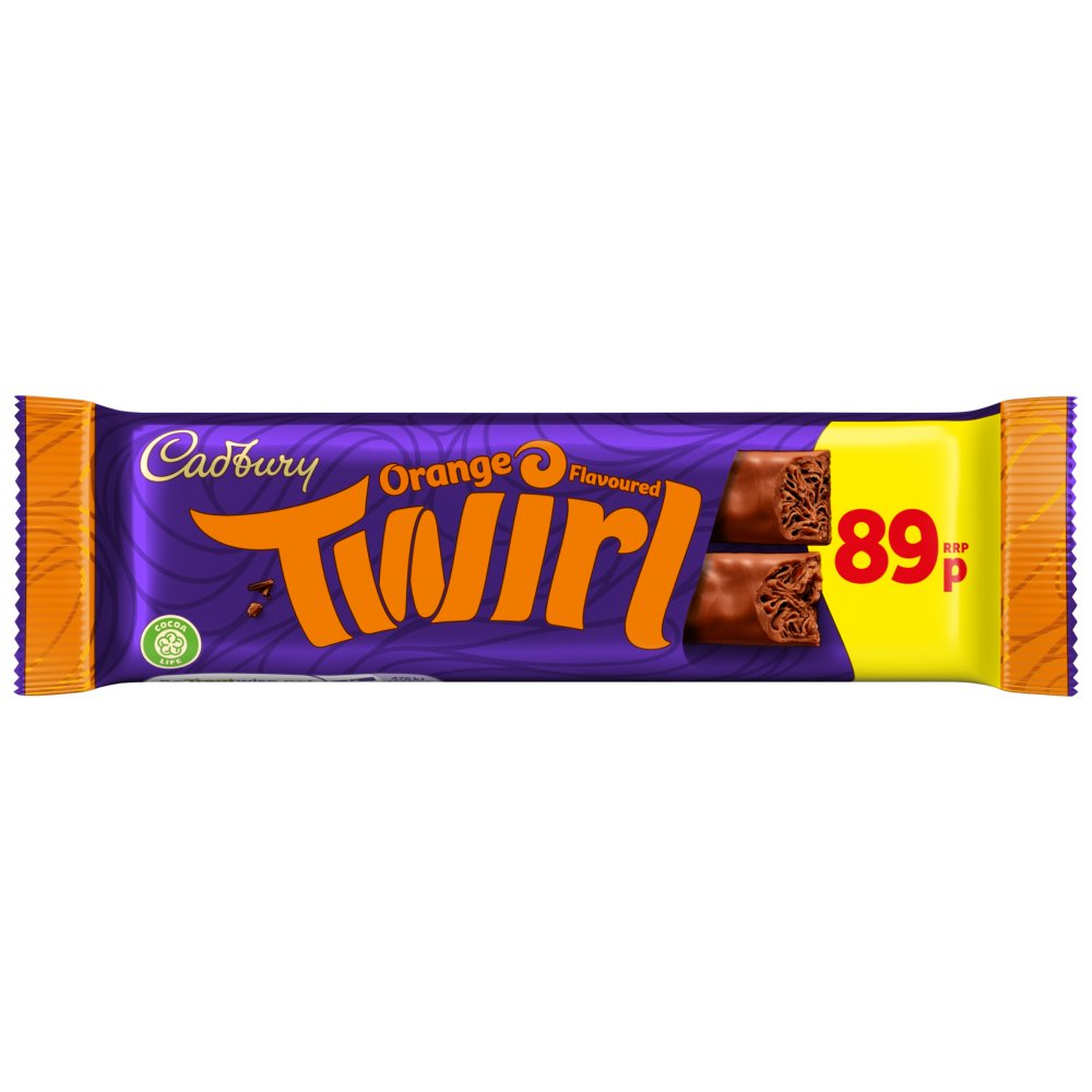 Cadbury Twirl Orange 43g - Case of 48 (UK)