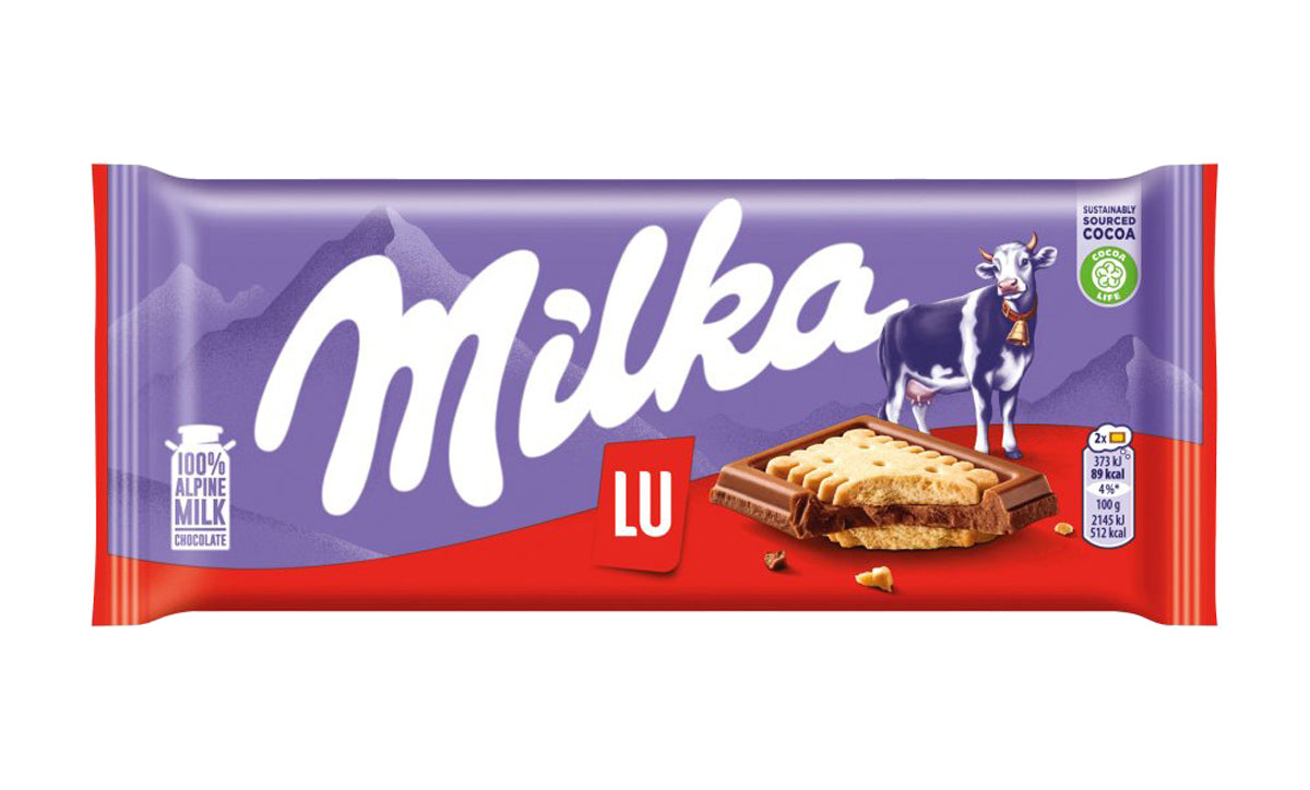 Milka LU Bar 87g - Case of 16 (EU)