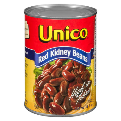 Unico Red Kidney Beans 540ml - Case of 12