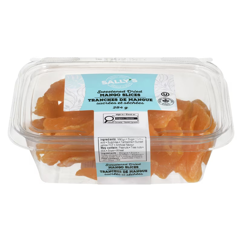 Sally's Sweetened Dried Mango Slices 284g