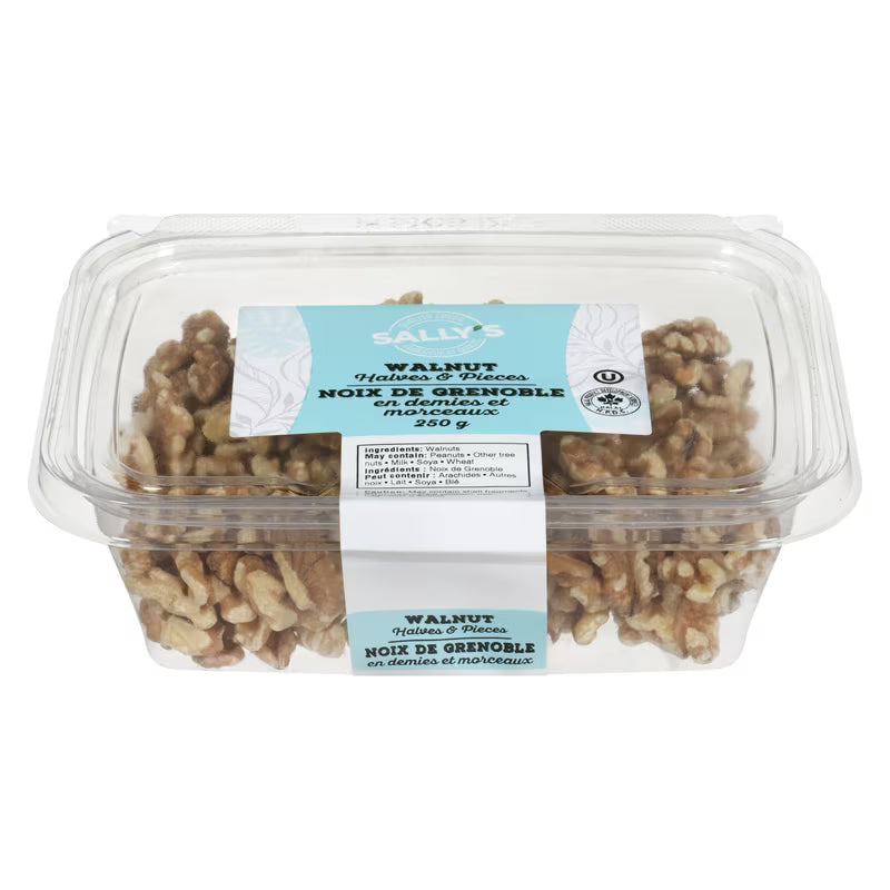 Sally's Walnut Halves & Pieces 250g