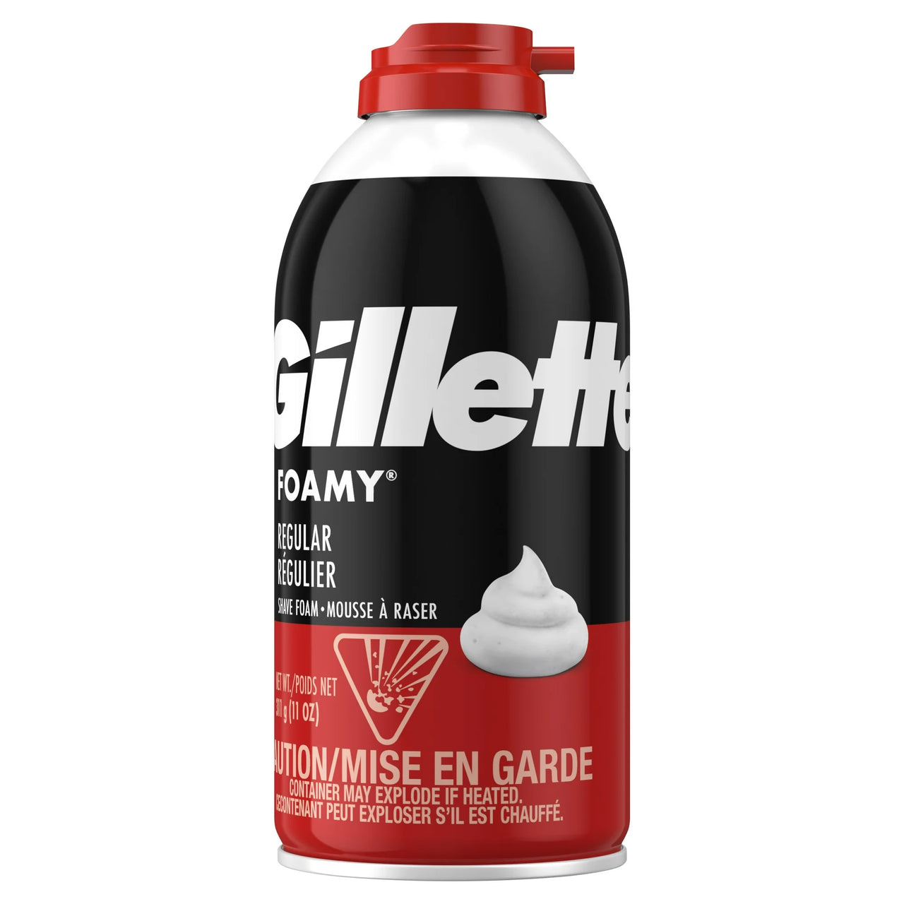 Gillette Foamy Regular 311g - Case of 6