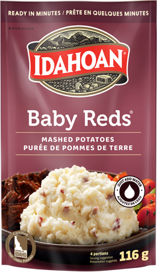 Idahoan Baby Reds Mashed Potatoes 113g - Case of 12