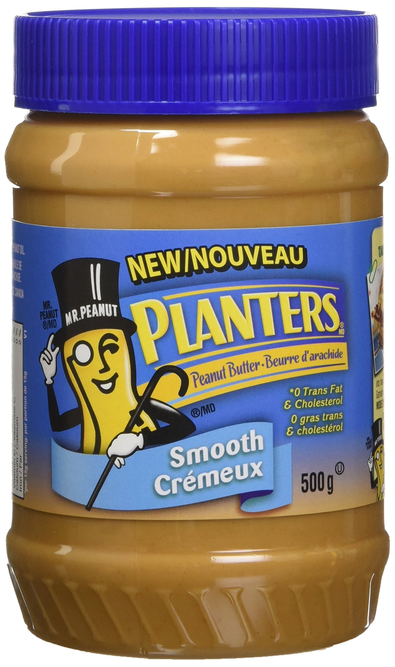 Planters Smooth Peanut Butter Spread 500g - Case of 12