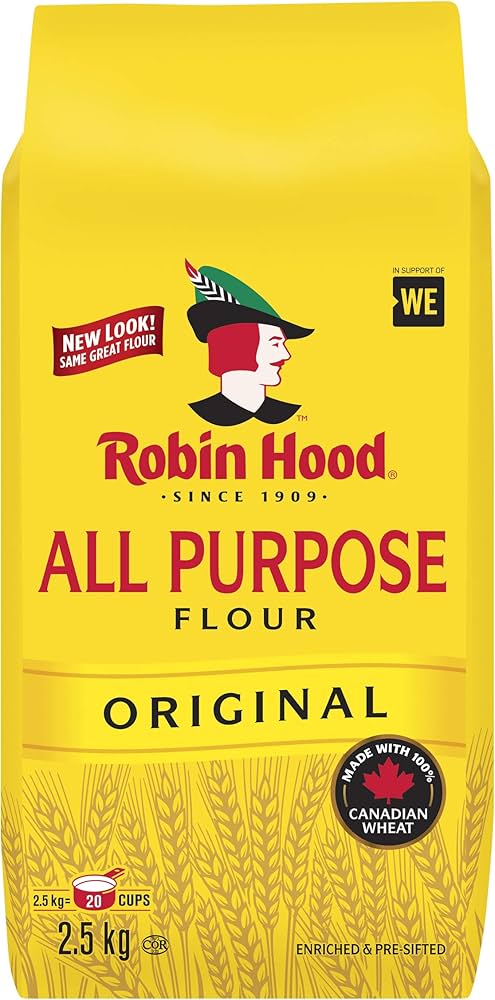 Robin Hood All Purpose White Flour 2.5kg - Case of 10