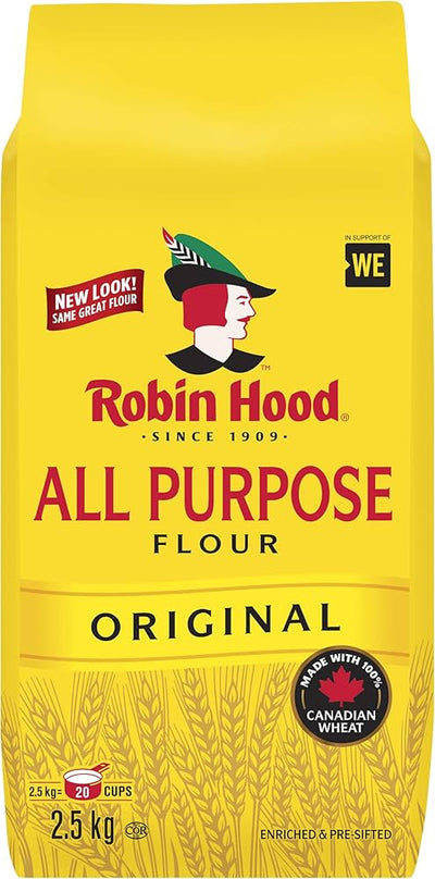 Robin Hood All Purpose White Flour 2.5kg - Case of 10