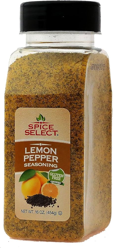 Spice Select Lemon Pepper Seasoning 454g - Case of 12