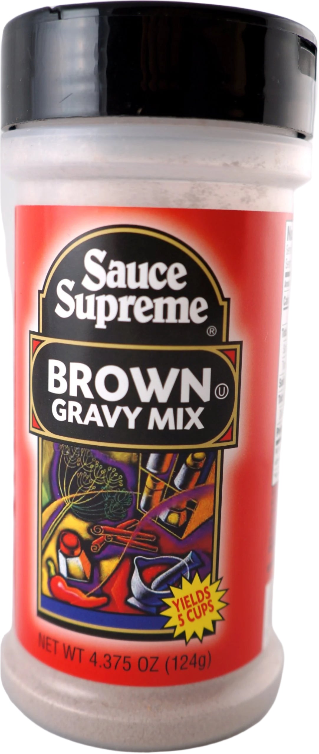 Sauce Supreme Brown Gravy Mix 124g - Case of 12