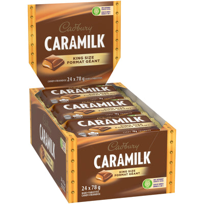 Caramilk King Size Bars 78g - 24ct