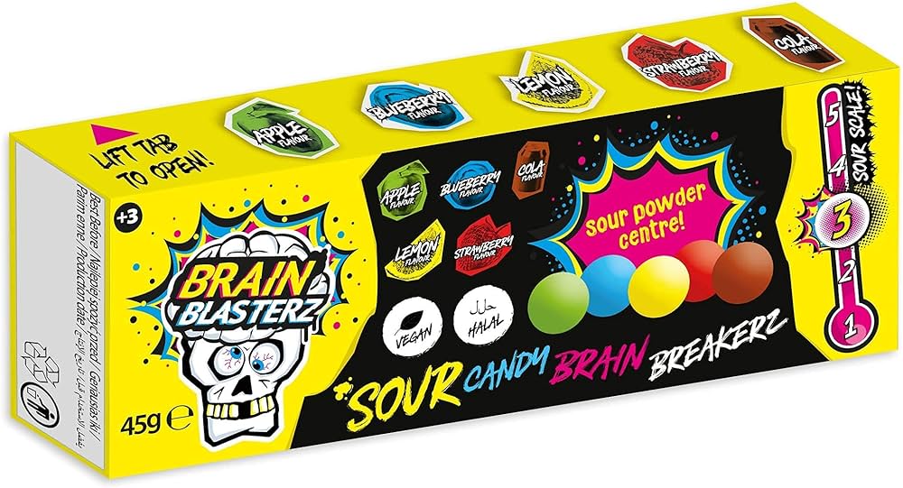 Brain Blasterz Candy Brain Breakerz 45g - 14ct - EU