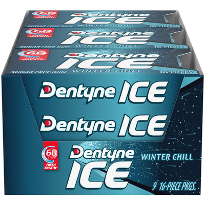 Dentyne Ice Winter Chill Gum - 9ct