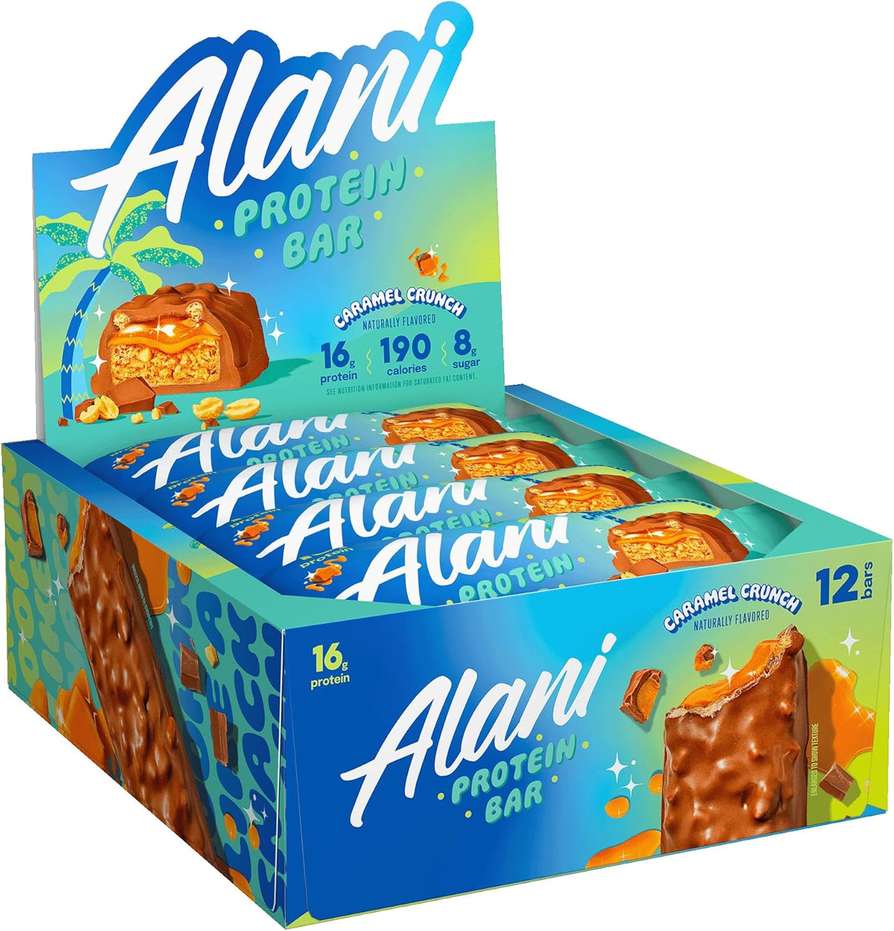 Alani Protein Bar Caramel Crunch 48g - 12ct