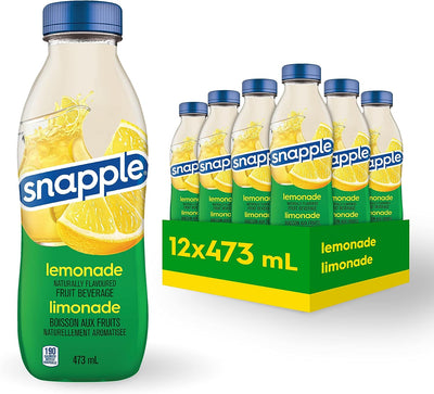 Snapple Lemonade 473Ml 12Ct