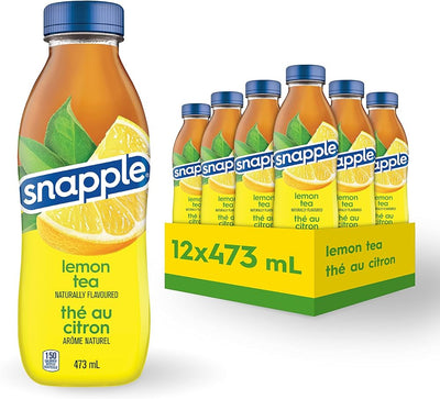 Snapple Lemon Tea 473Ml 12Ct