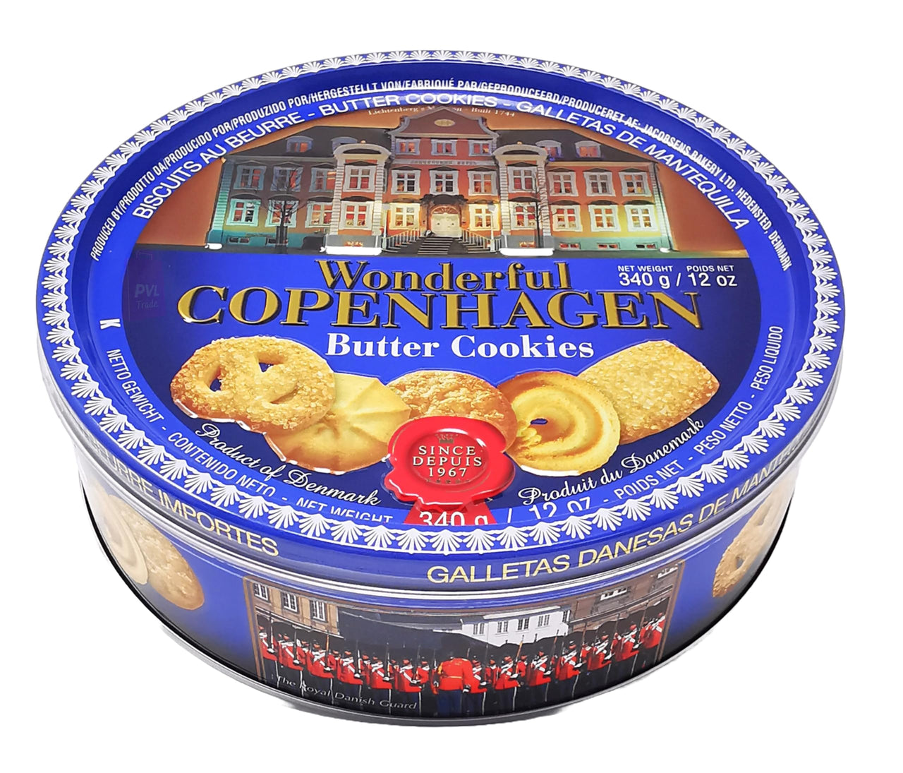 Wonderful Copenhagen Butter Cookies 340g