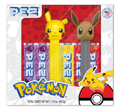 Pez Candy & Dispenser Pokémon - Case of 12