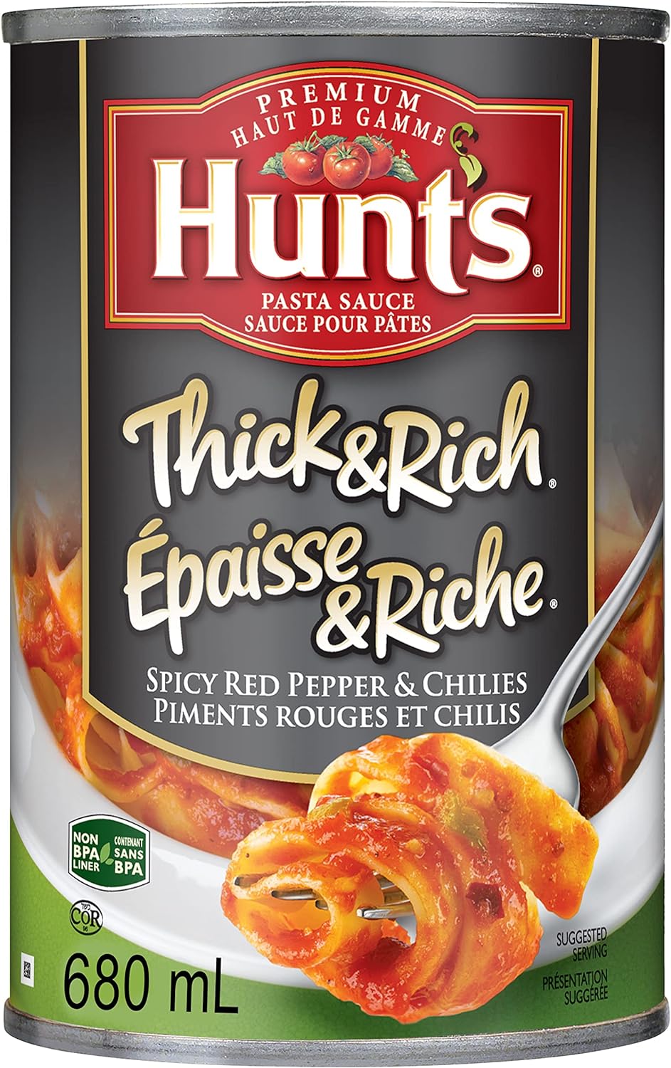Hunts Thick & Rich Spicy Red Pepper & Chilies 680ml - Case of 12