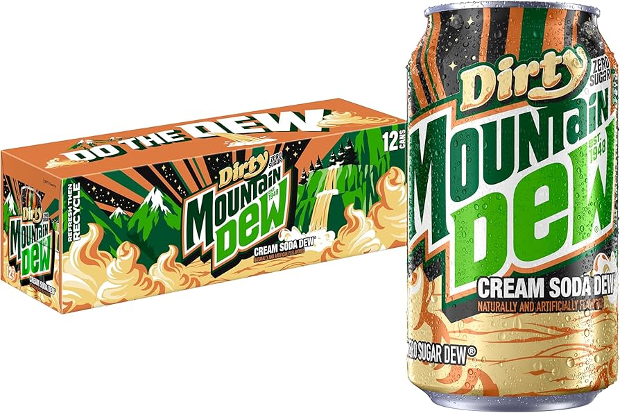 Mountain Dew Dirty 355ml - Case of 12