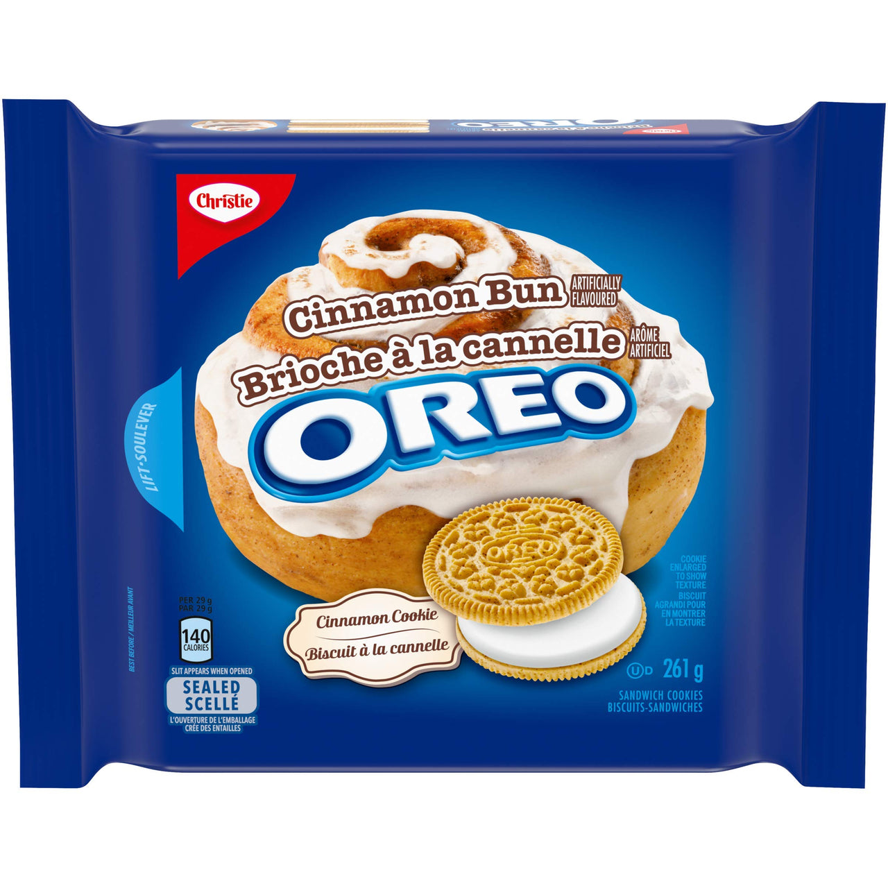Oreo Cinnamon Bun Cookies 261g  - Case of 12