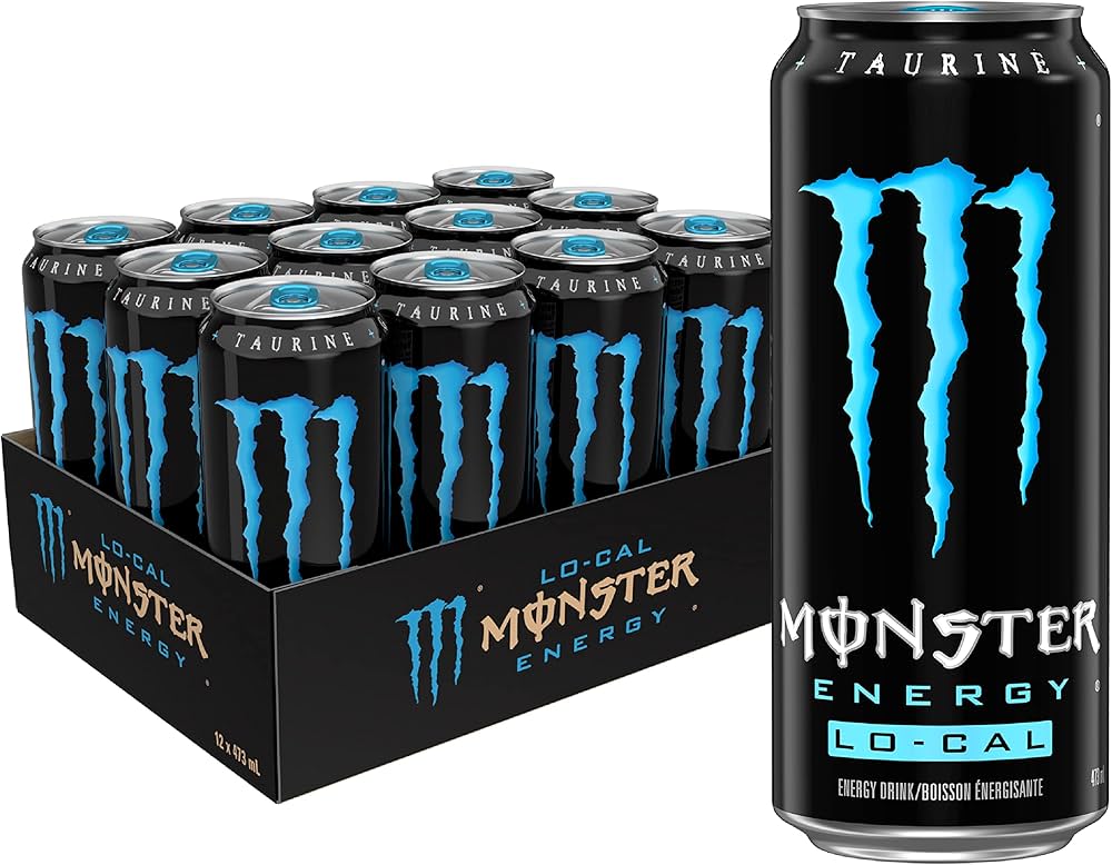 Monster Lo-Cal Energy 473ml (12 pack)