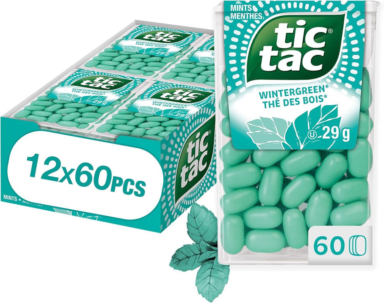 Tic Tac Wintergreen 29g - 12ct