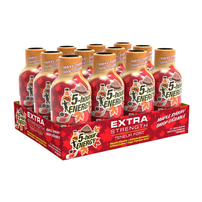 5 Hour Energy Drink Extra Strength Maple Syrup 57ml (12 Pack)