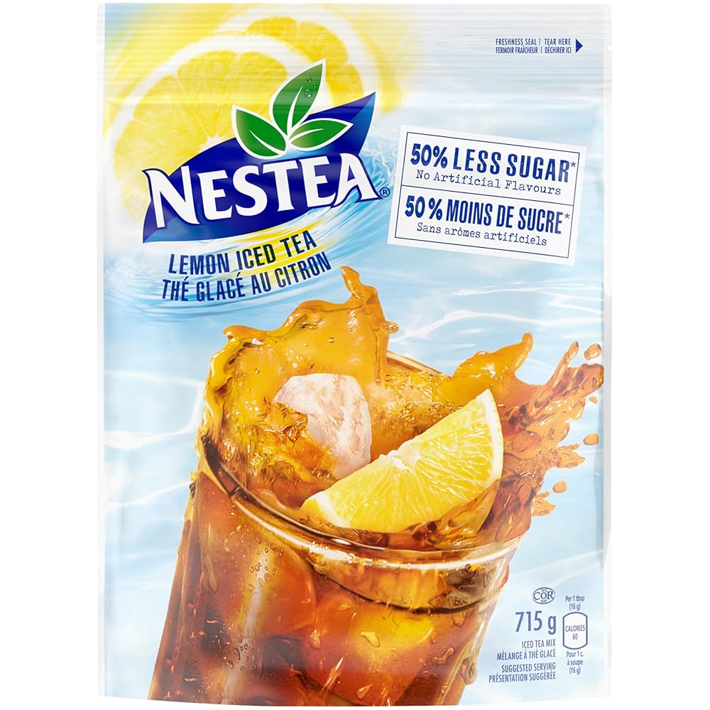 Nestea Lemon Iced Tea Mix 715g - Case of 6