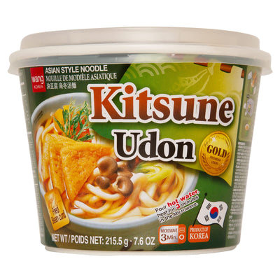 Wang Kitsune Udon Tofu Noodle Soup 215.5g (6 pack)