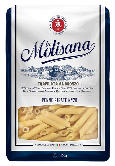 La Molisana Penne Rigate 450g - Case of 12