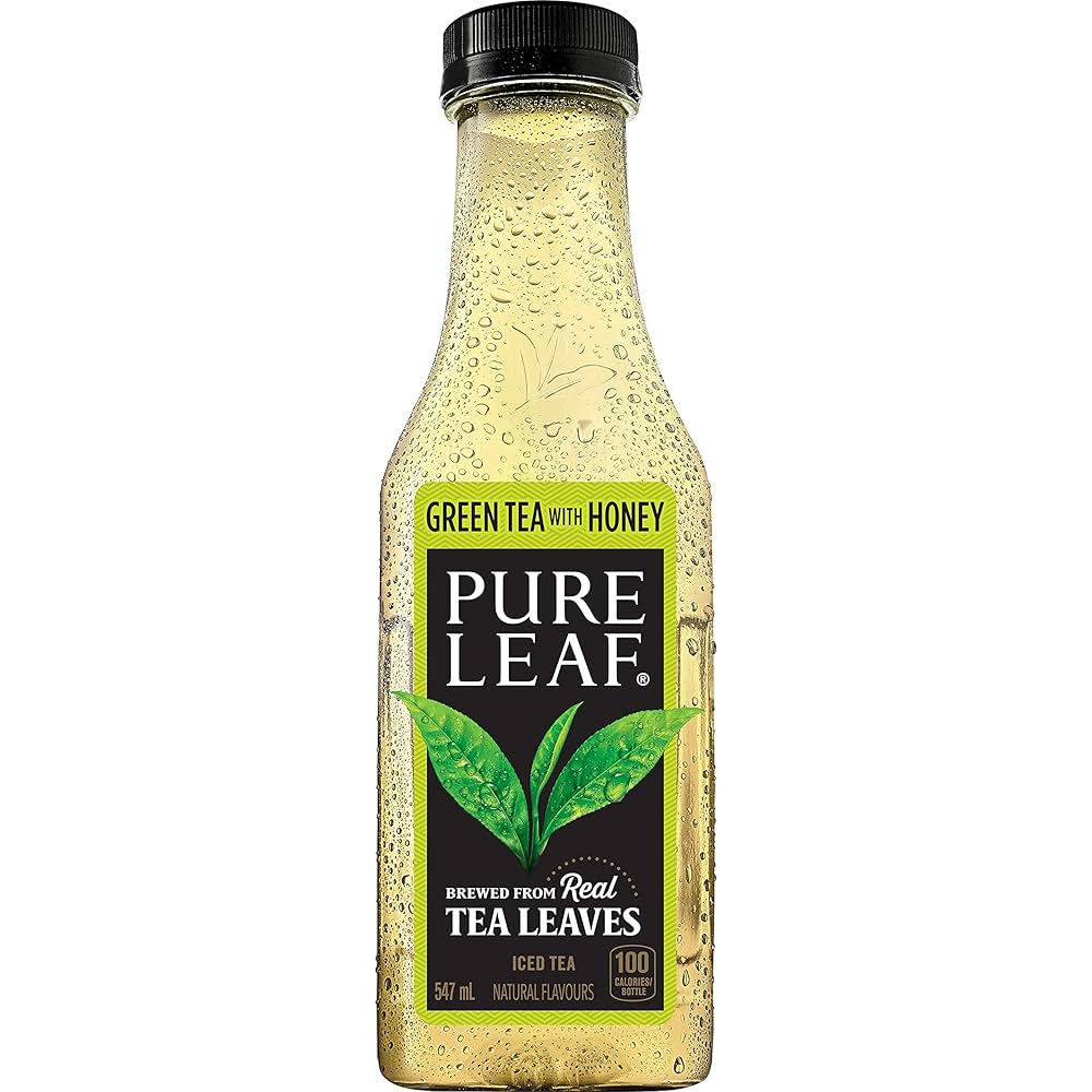 Pure Leaf Green Tea with Honey 547ml - Case of 12