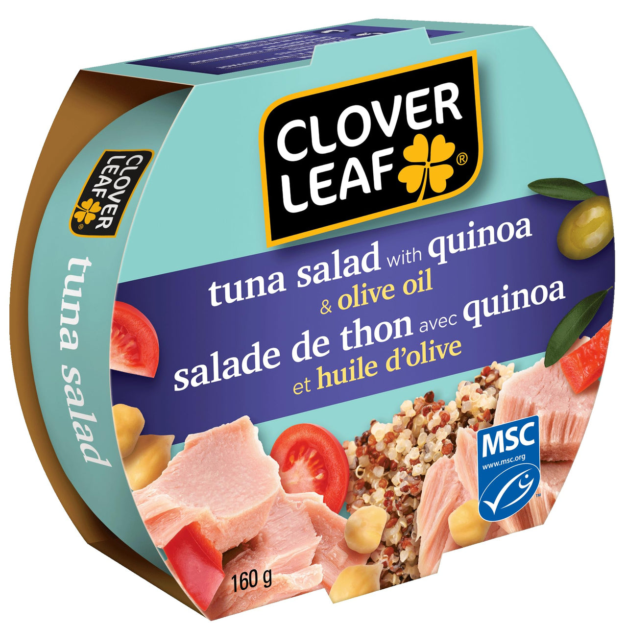 Clover Leaf Tuna Salad with Quinoa & Olive Oil 160g - Case of 8