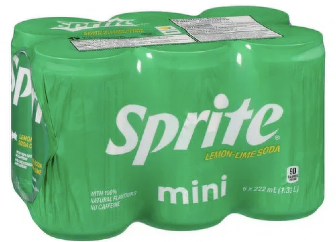 Sprite Mini 222ml - Case of 6