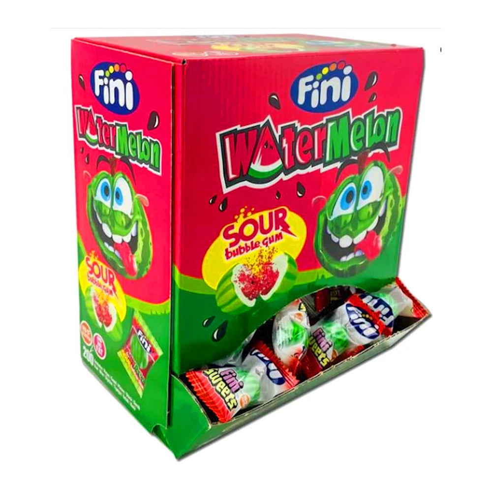 Fini Sour Watermelon Bubble Gum - 200ct (EU)