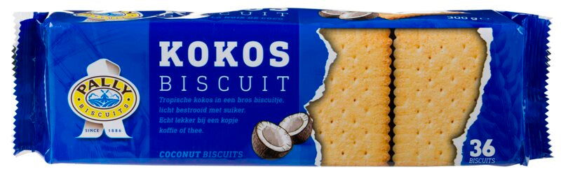 Pally Coconut Biscuits 300g - Case of 12