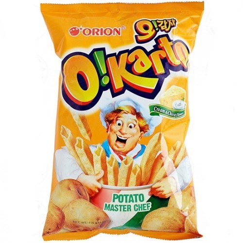 Orion O! Karto Cream & Cheese 115g - Case of 12