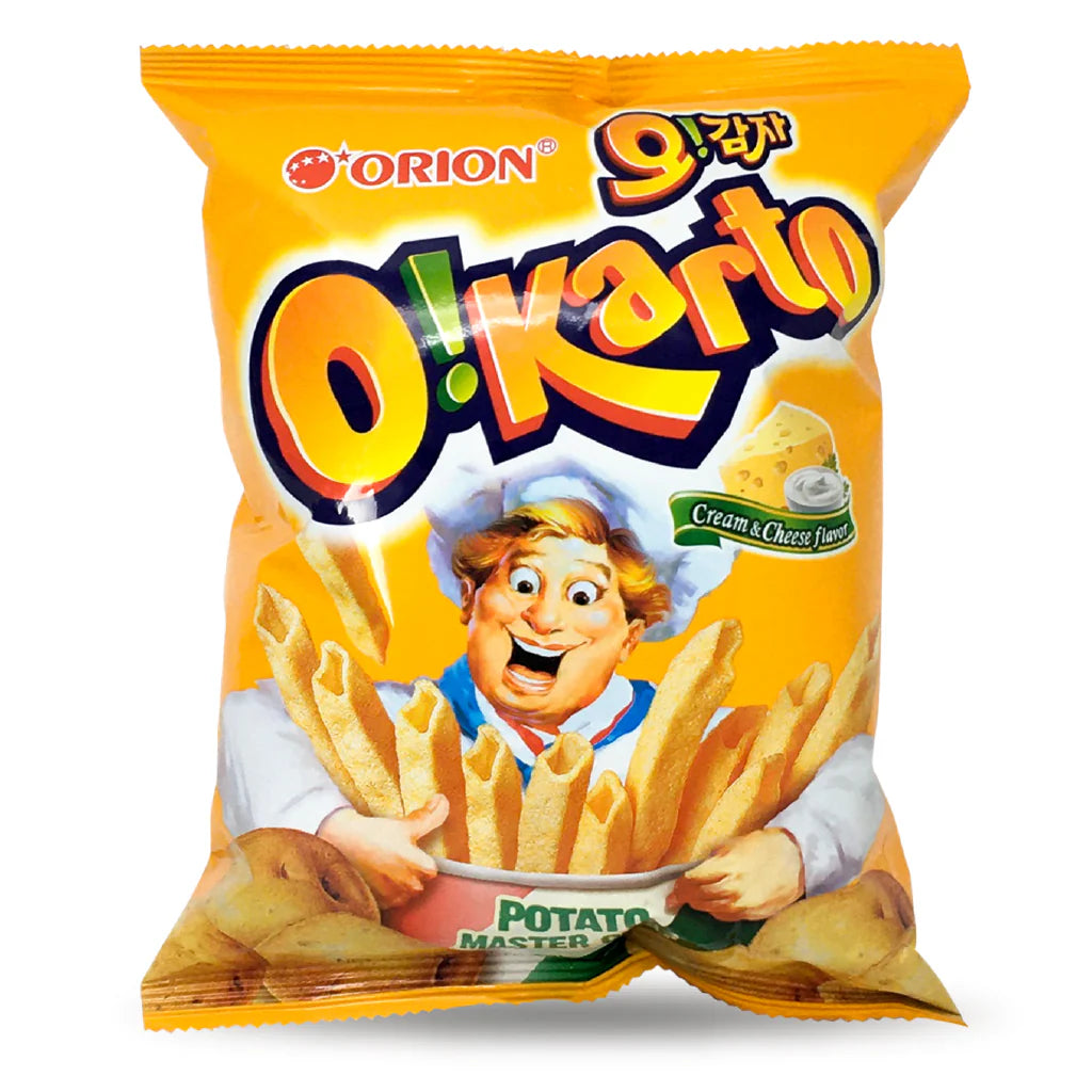 Orion O! Karto Cream & Cheese 50g - Case of 24
