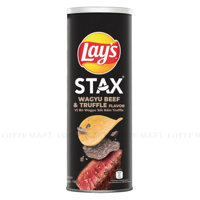 Lays Stax Wagyu Beef & Truffle 100g - Case of 16 (Vietnam)