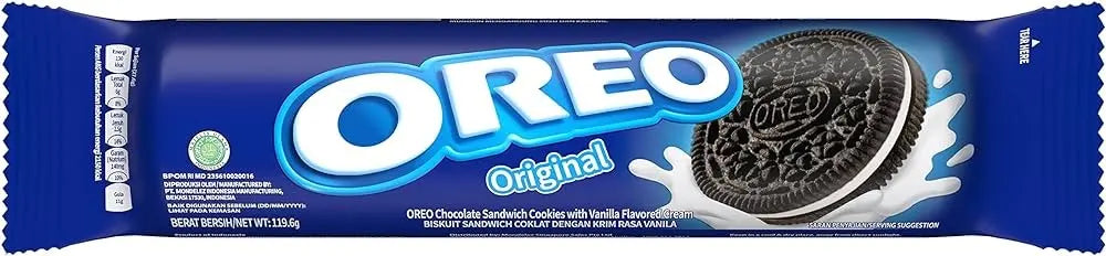 Oreo Original Cookies 119.6g - 24ct (Indonesia)