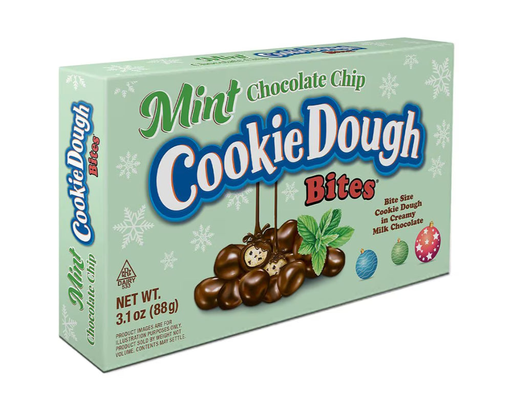 Taste of Nature Mint Chocolate Chip Bites Theater Box 88g - Case of 12