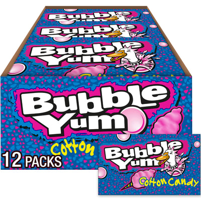 Bubble Yum Cotton Candy 10pcs - 12ct