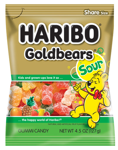 Haribo Sour Goldbears (Case of 12)