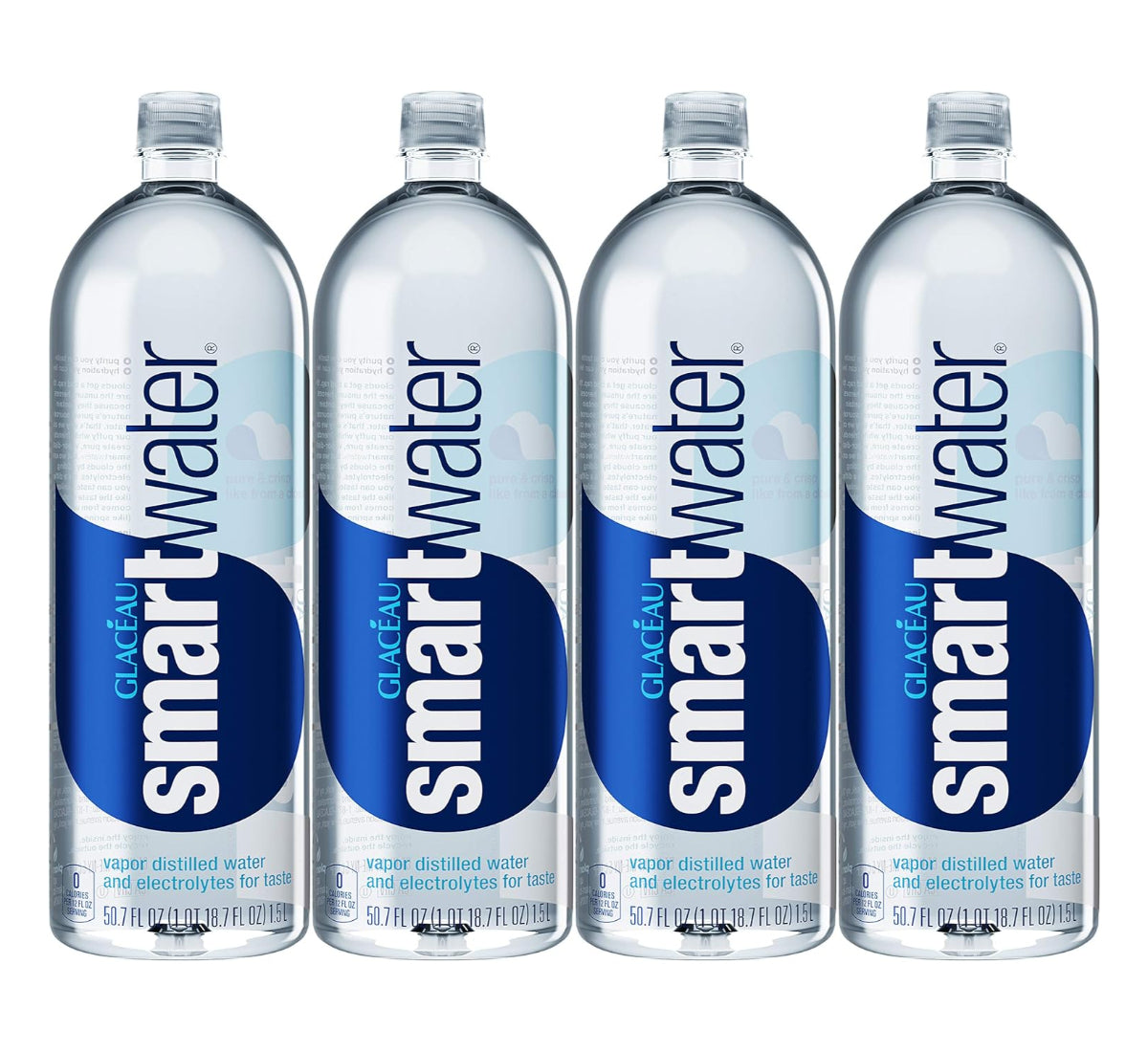 Smartwater Glaceau Smartwater Vapour Distilled Water 1.5L (12 PACK) – Stockup Market