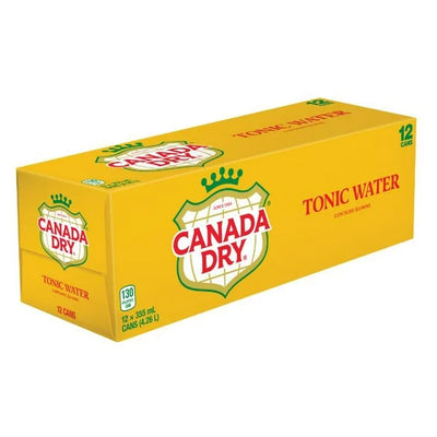 Canada Dry Tonic Water 355ml (Case of 12)