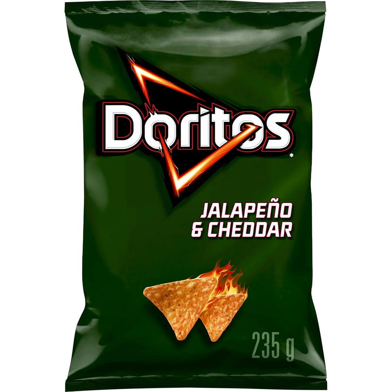 Doritos Jalapeno Tortilla Chips 235g - 12 Pack