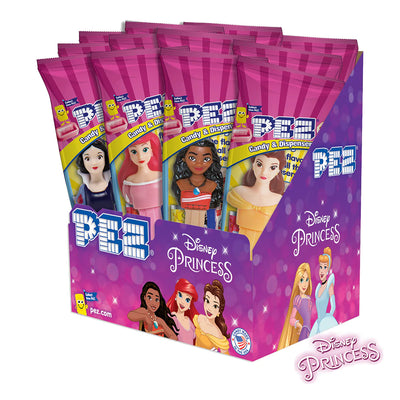 Pez Candy & Dispenser Disney Princess - Case of 12